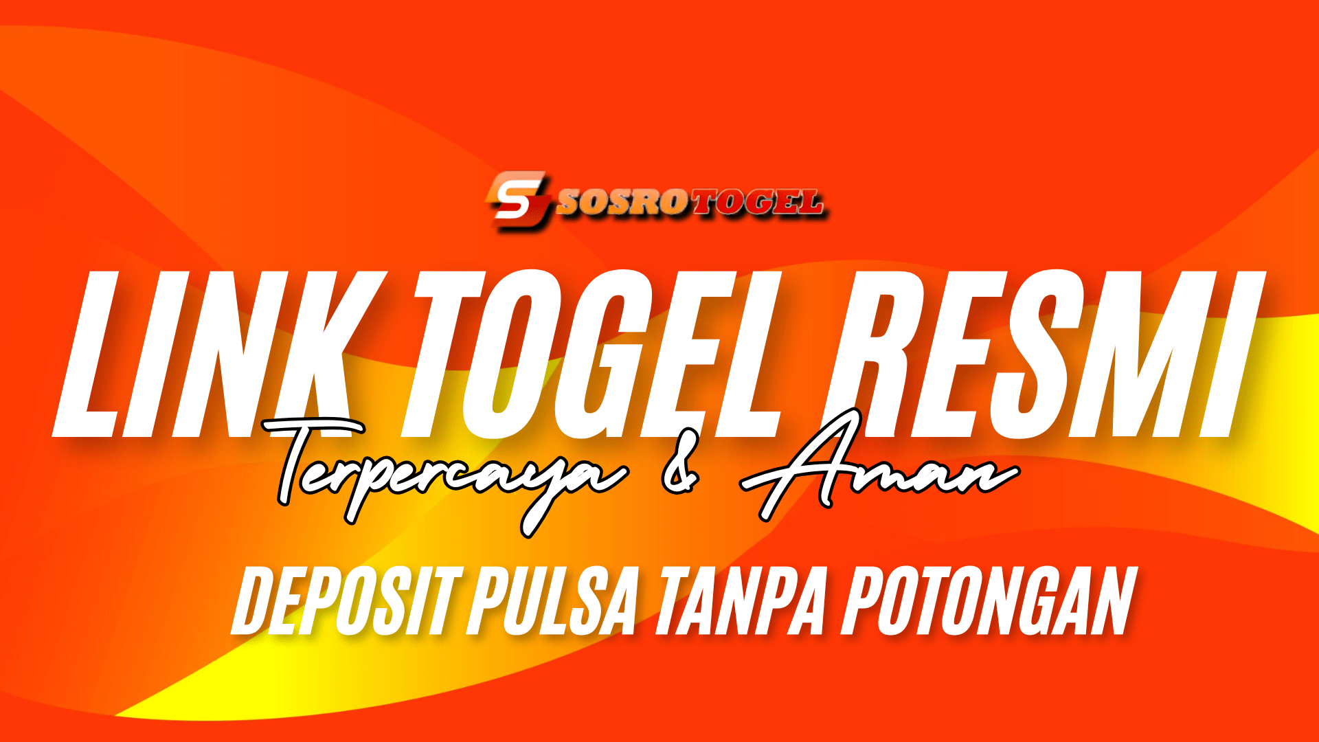 SOSROTOGEL Platform Togel Terpercaya dengan Pasaran Lengkap